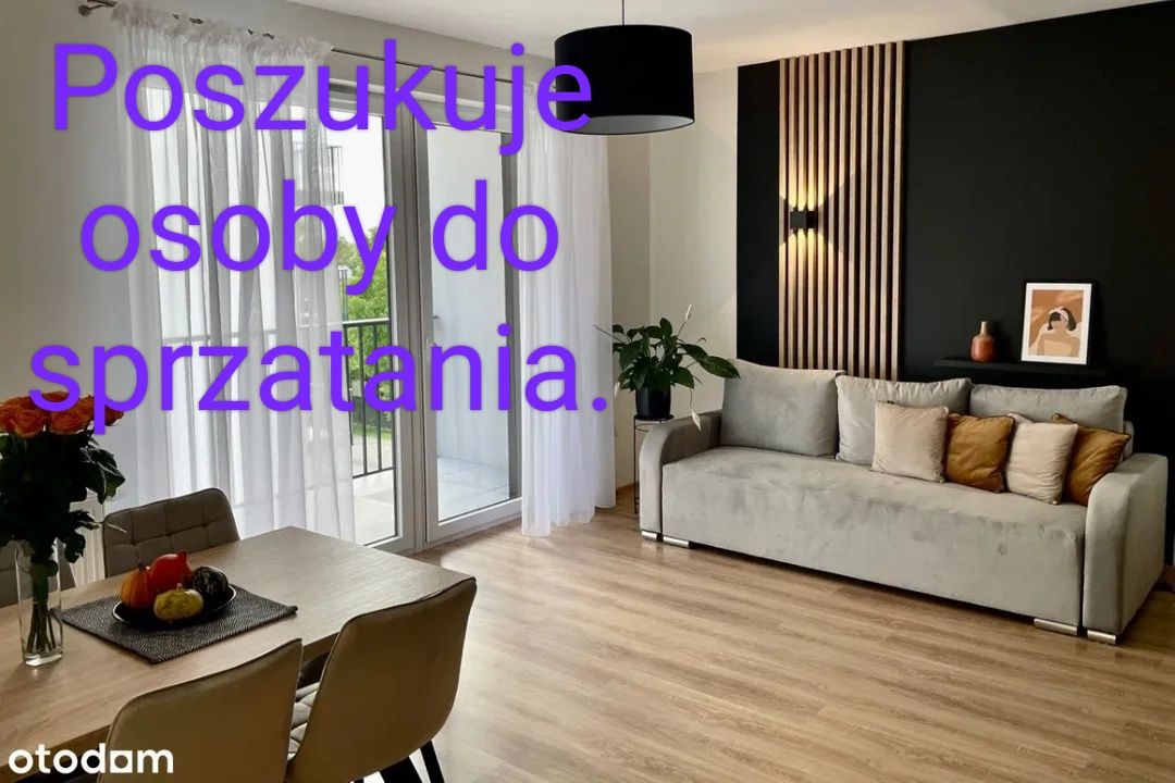 Zlecę sprzątanie mieszkania Wrocław Maślice.