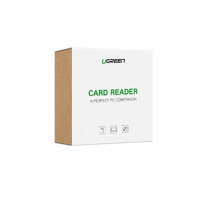 Ugreen czytnik kart pamięci USB 3.0 SD / micro SD / CF / MS czarny