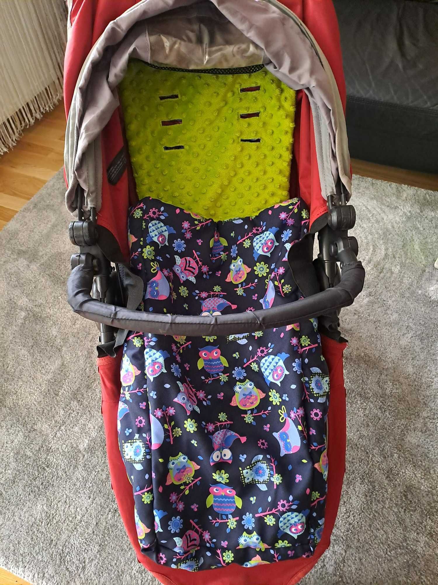Wózek spacerówka Baby Jogger City Mini GT + pałąk + śpiworek