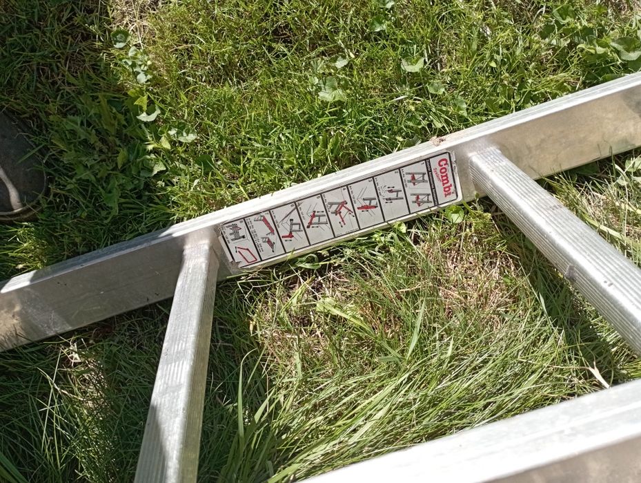 Drabina aluminiowa Krause 9 szczebli