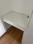 Secretária individual branca Ikea