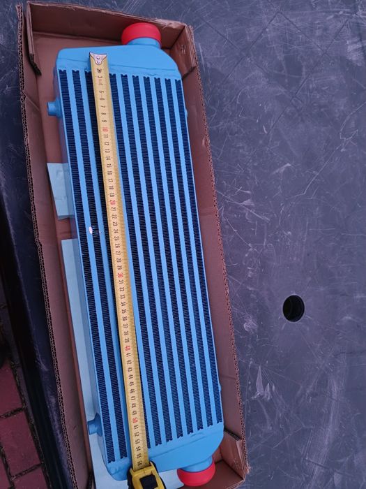 Intercooler 550x180x65mm fmic.eu niebieski tuning turbo dolot