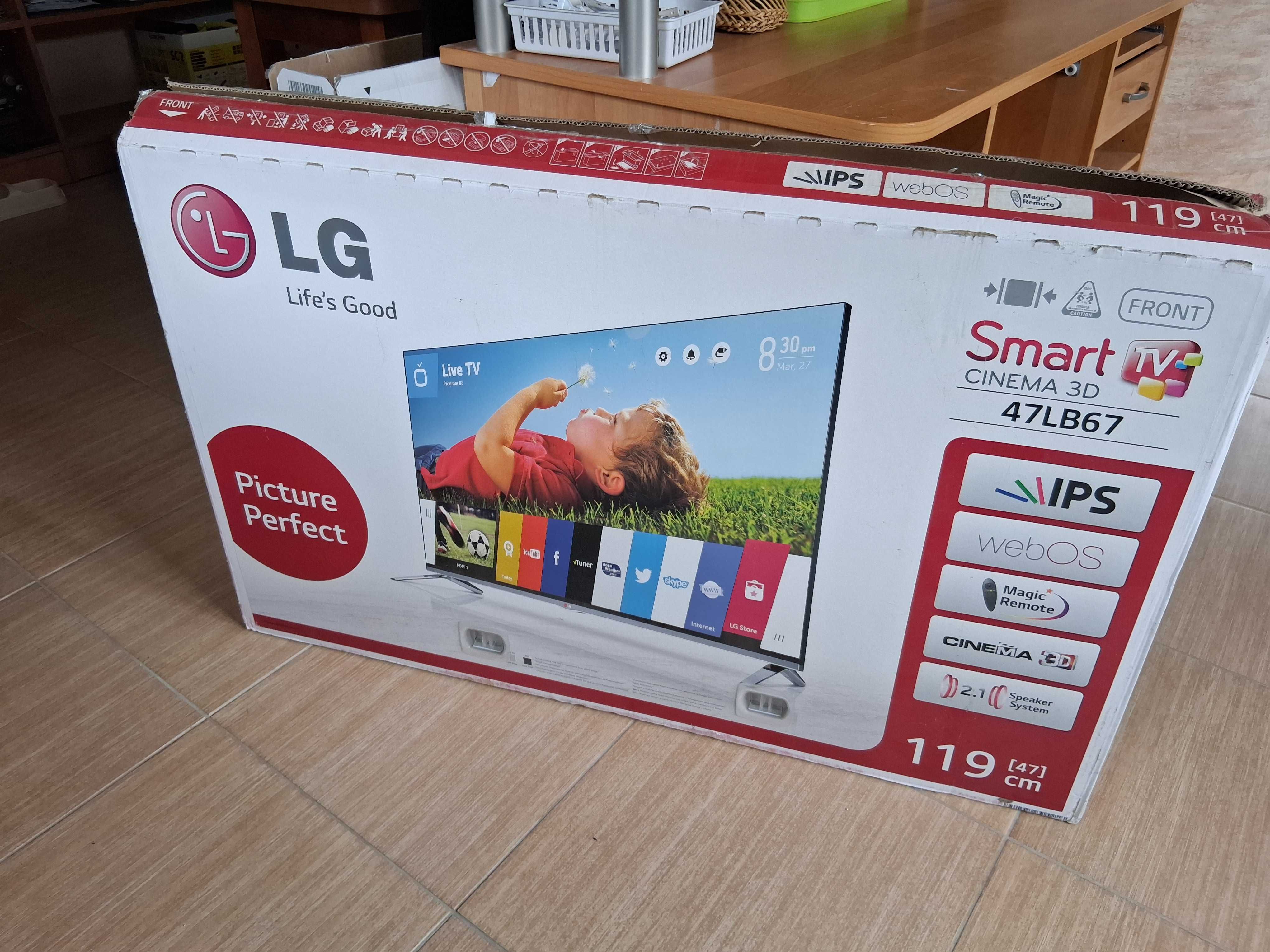 Telewizor LG 3D 47" jak nowy