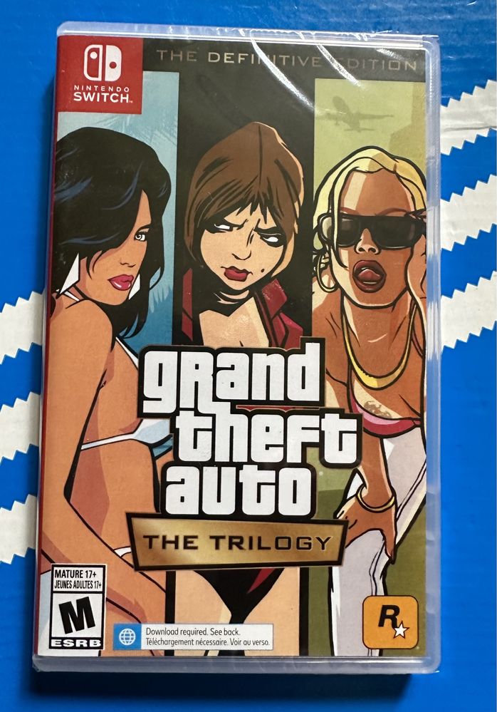 Grand Theft Auto: The Trilogy The Definitive Edition switch