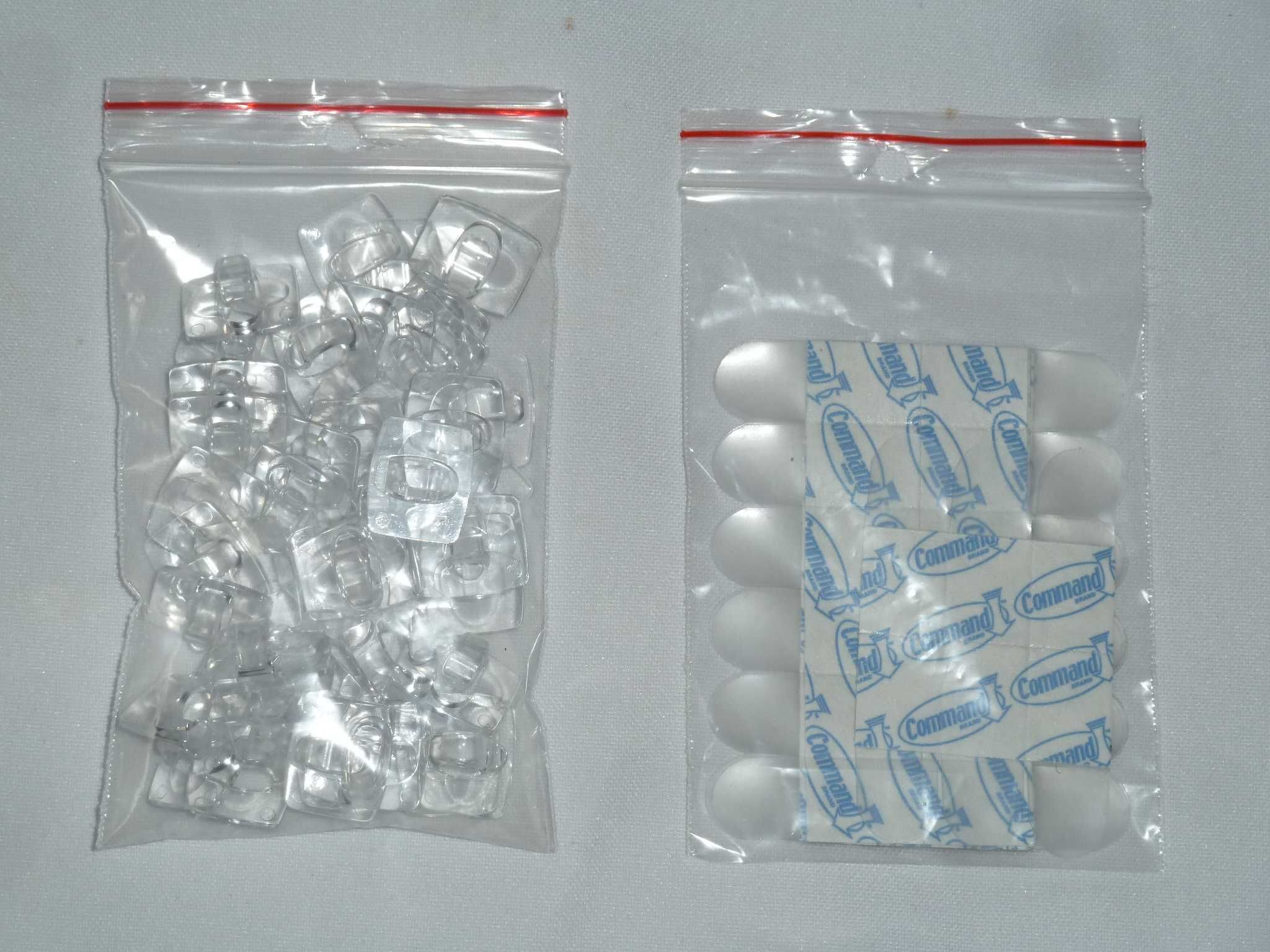 Haczyki do Ozdób - 3M COMMAND - aż 45 sztuk + 54 paski