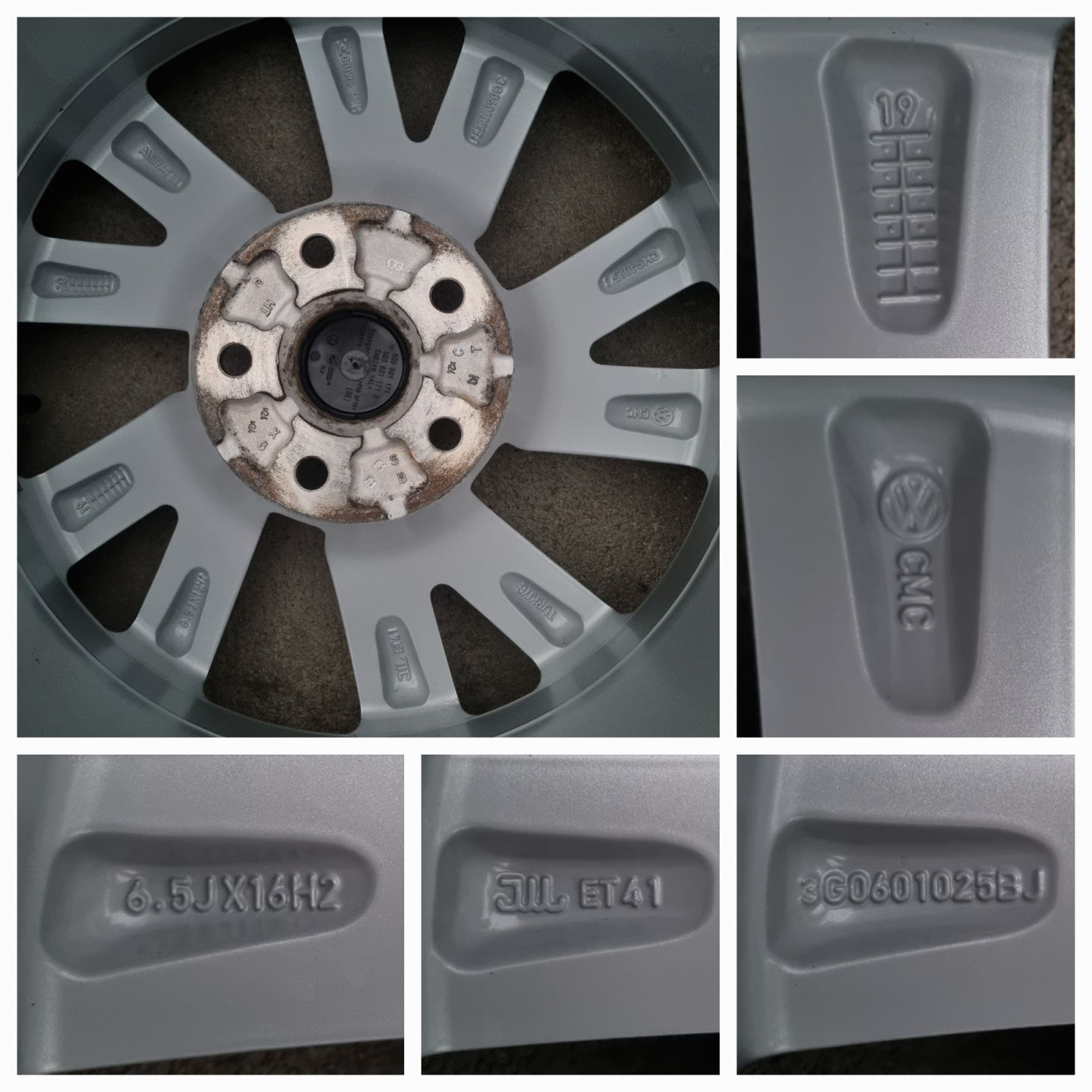 Koła Zimowe Alu 16" VW Passat B8 T-Roc 5x112 SuperStan Oryginalne