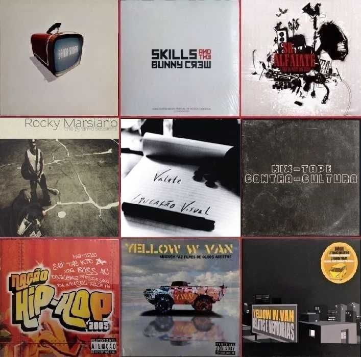 54 CDs - HIP HOP TUGA - Muito Bom Estado