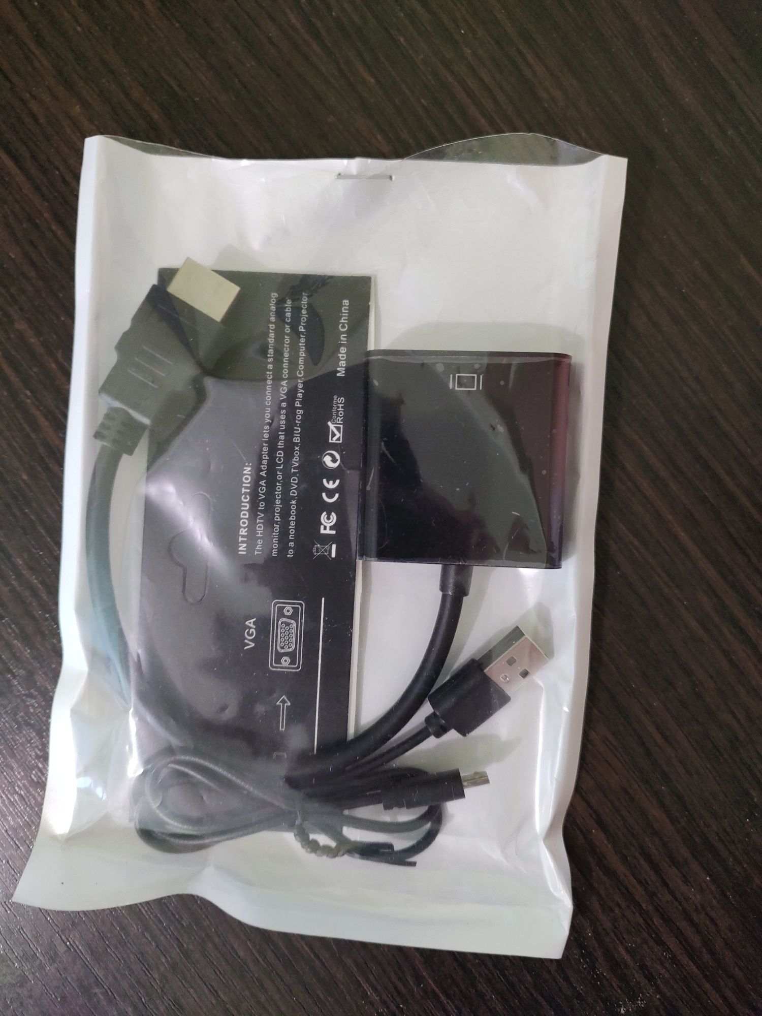 Переходник с HDMI(HDTV) на VGA