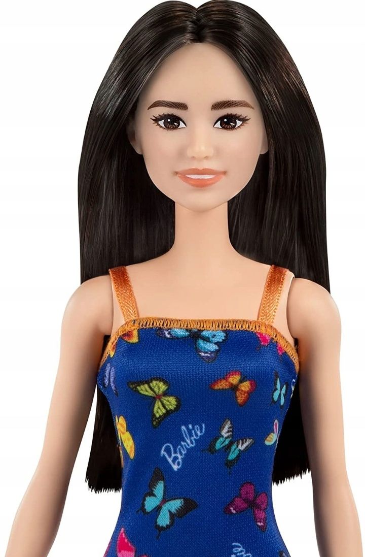 Lalka Barbie w sukience w motyle, 30 cm