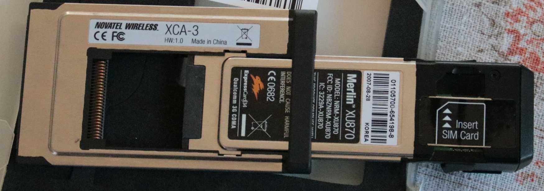 Modem Novatel Wireless Merlin XU870 3G+/3G/EDGE/GPRS