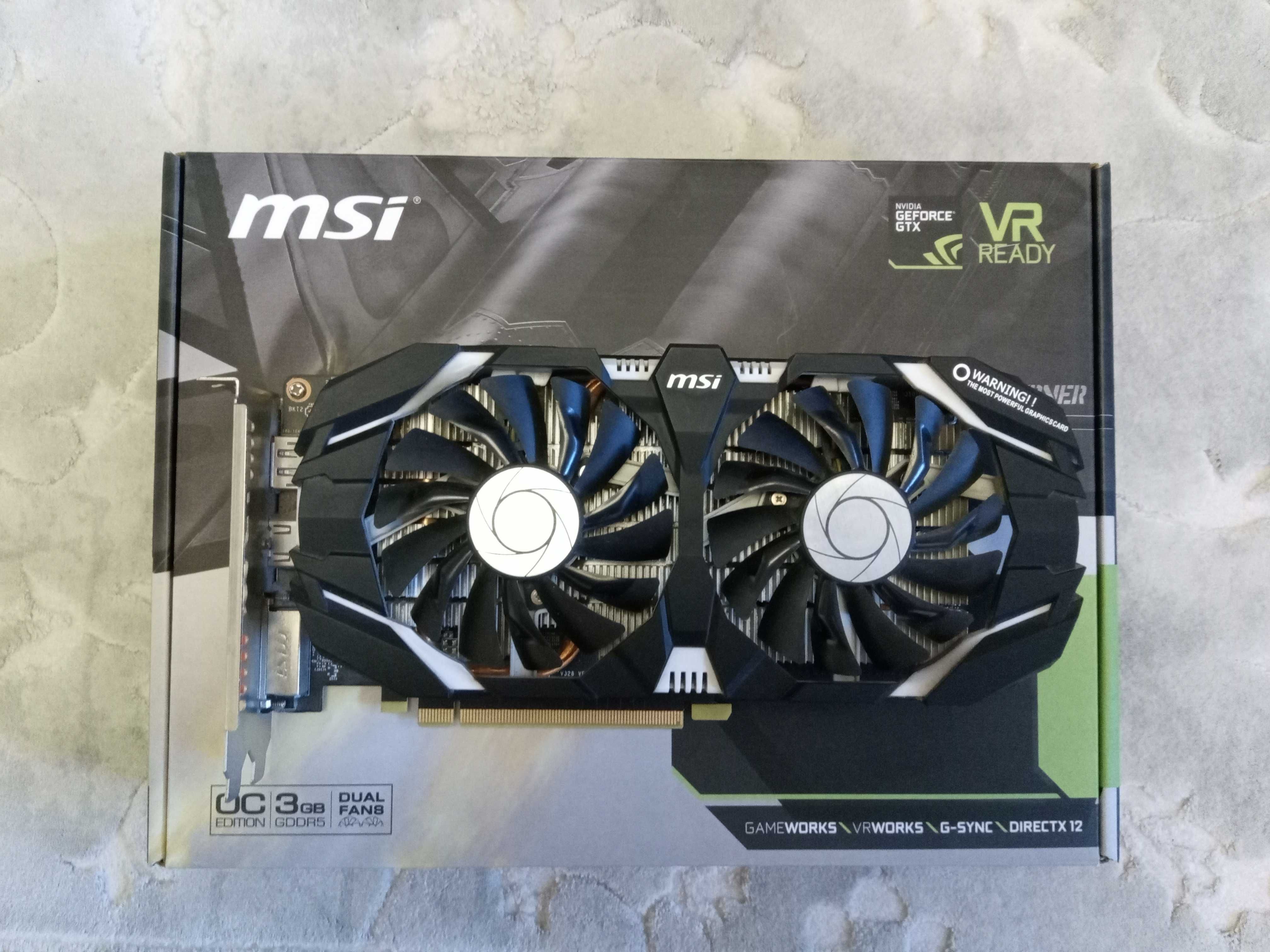 Gtx 1060 MSI 3GB