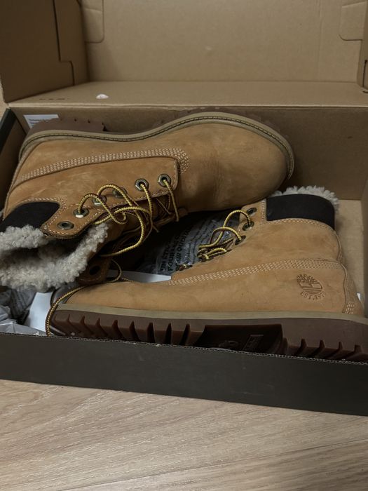 Timberland зимние ботинки