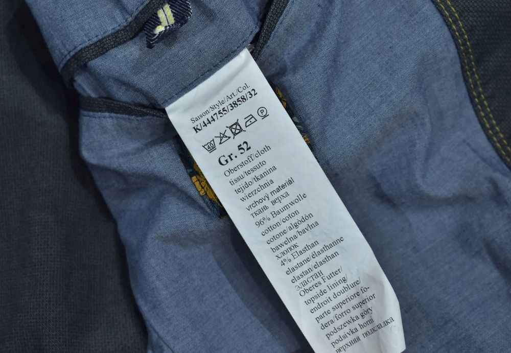 Camel Active Bawełniana Marynarka Z Dodatkiem Elastanu Fitted 52