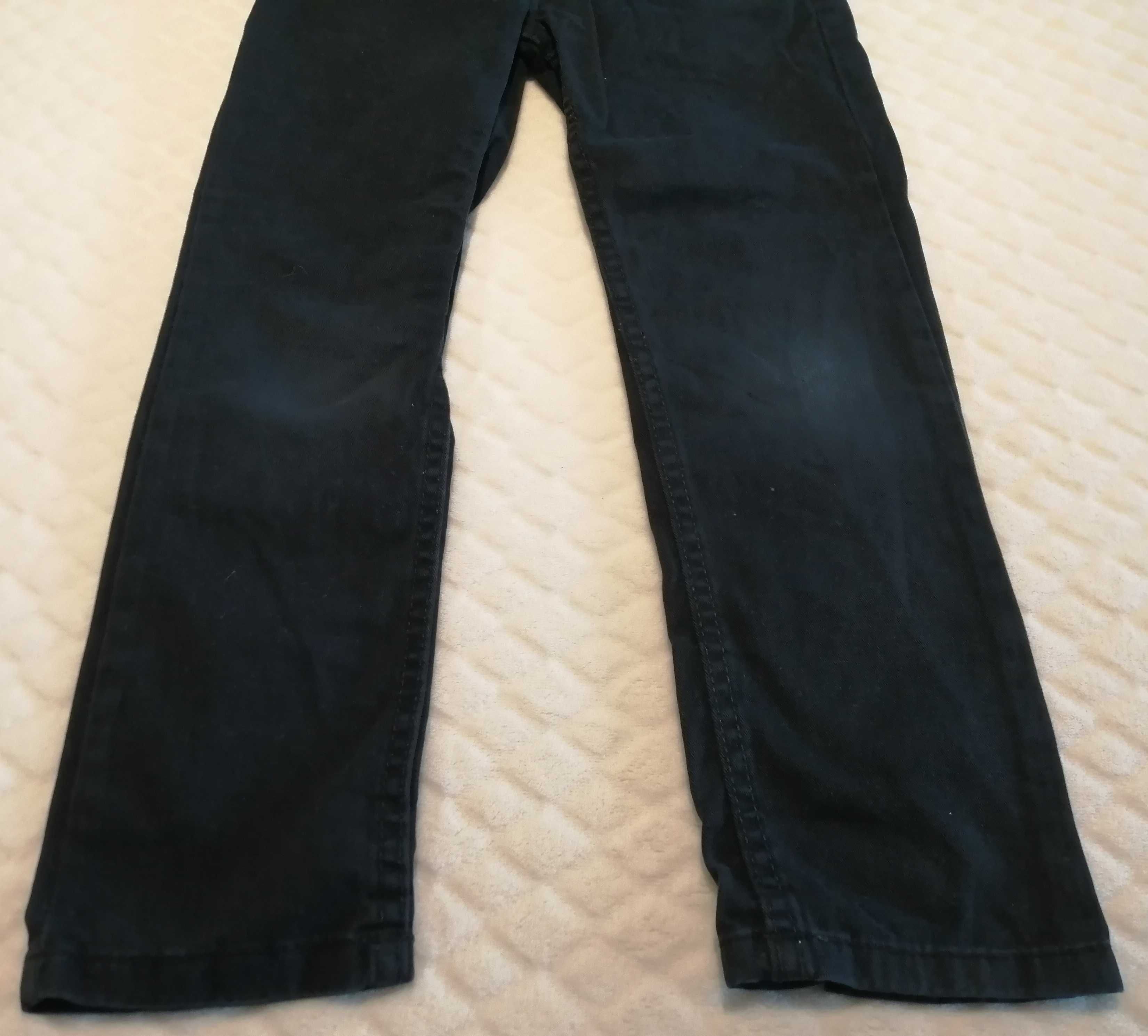Spodnie, czarne, 6 lat, 116, inextenso (Odzież)