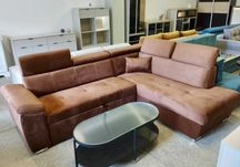 Wygodny narożnik do salonu z funkcją spania