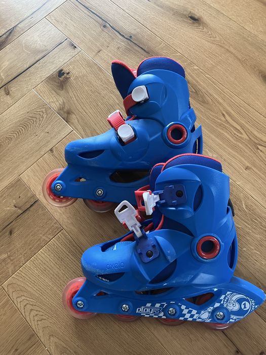 Rolki Dechatlon plus ochraniacze