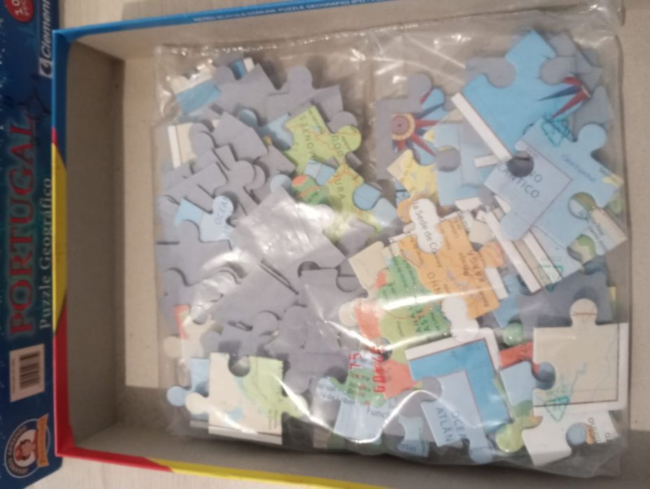 Puzzle Mapa de Portugal