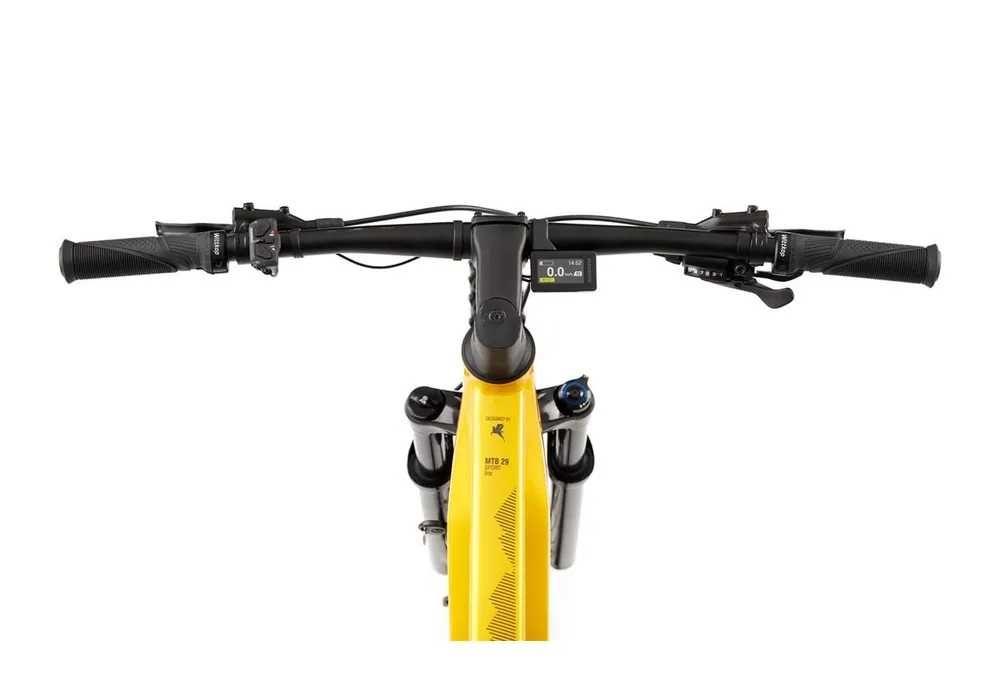 Rower elektryczny Romet E-Monsun 1.0 20 Ah / 725 Wh żółty Shimano EP8