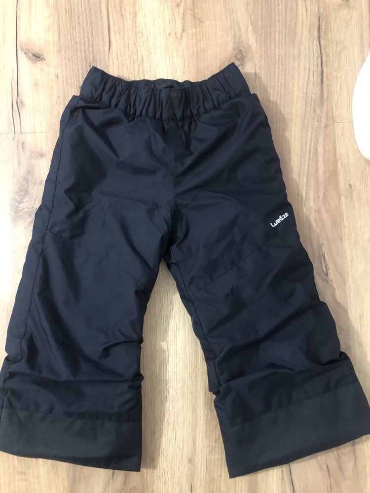 Zimowe spodnie narciarskie Wedze, decathlon r. 98/104