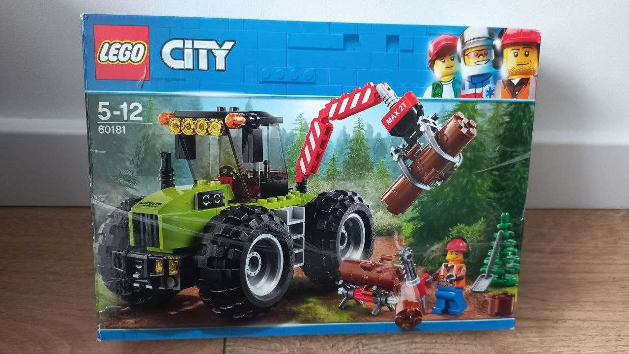 LEGO City Лісоповальний трактор (60181)