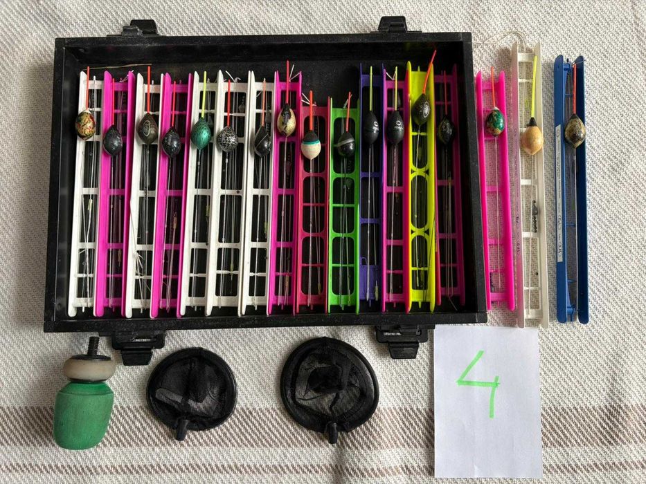 Zestaw spławików  Mega Pack  17 sztuk, waga 4 g   + gratisy