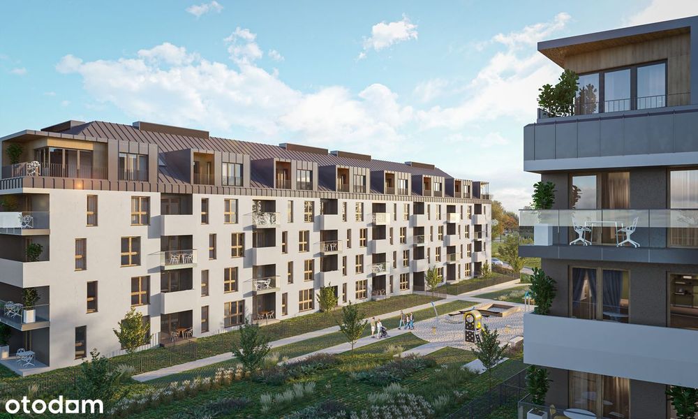 3-pokojowe mieszkanie 72m2 + loggia