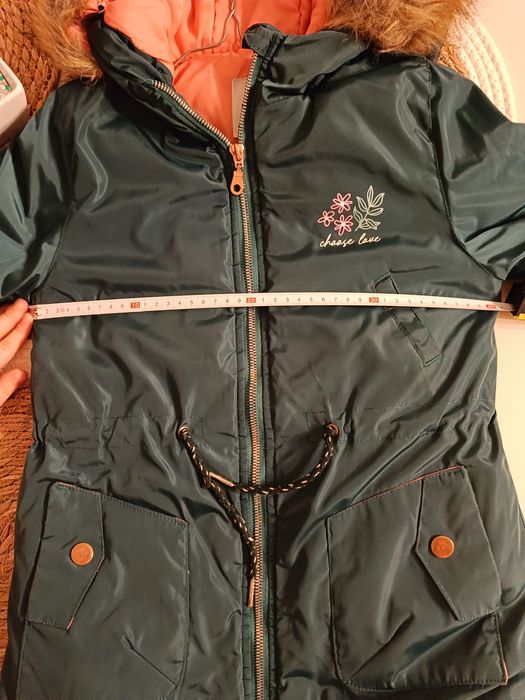 Kurtka zimowa dla dziewczynki 5 10 15