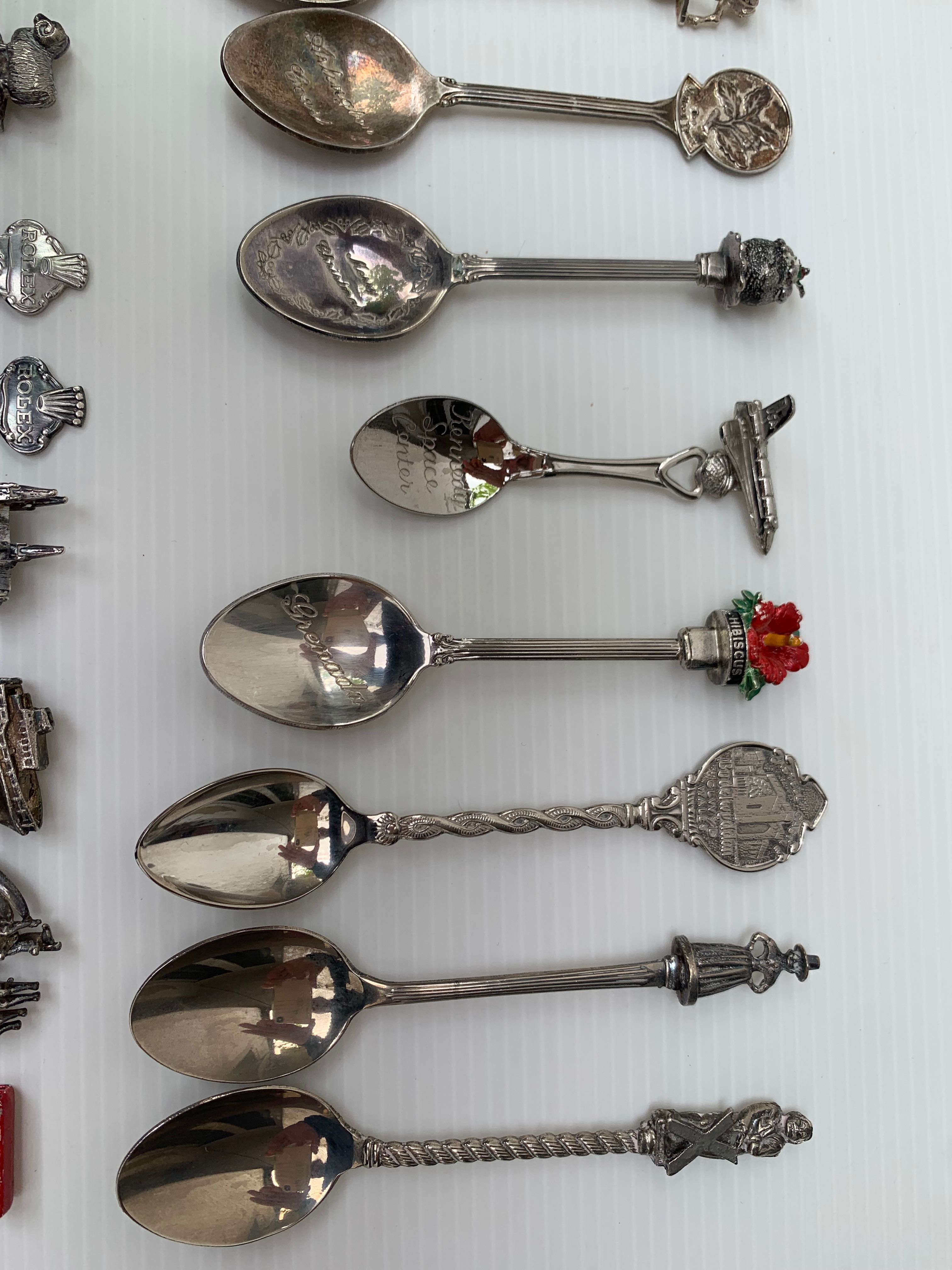 Lote colheres de coleção , lembrança , Souvenir