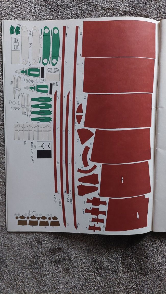 Kartonowy Arsenał pancernik Yamato 9/92