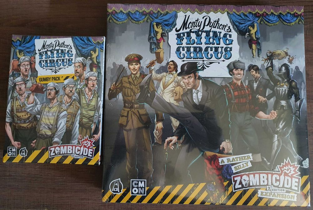 Zombicide: Monty Python Flying Circus + Gumby Pack, nowe, EN