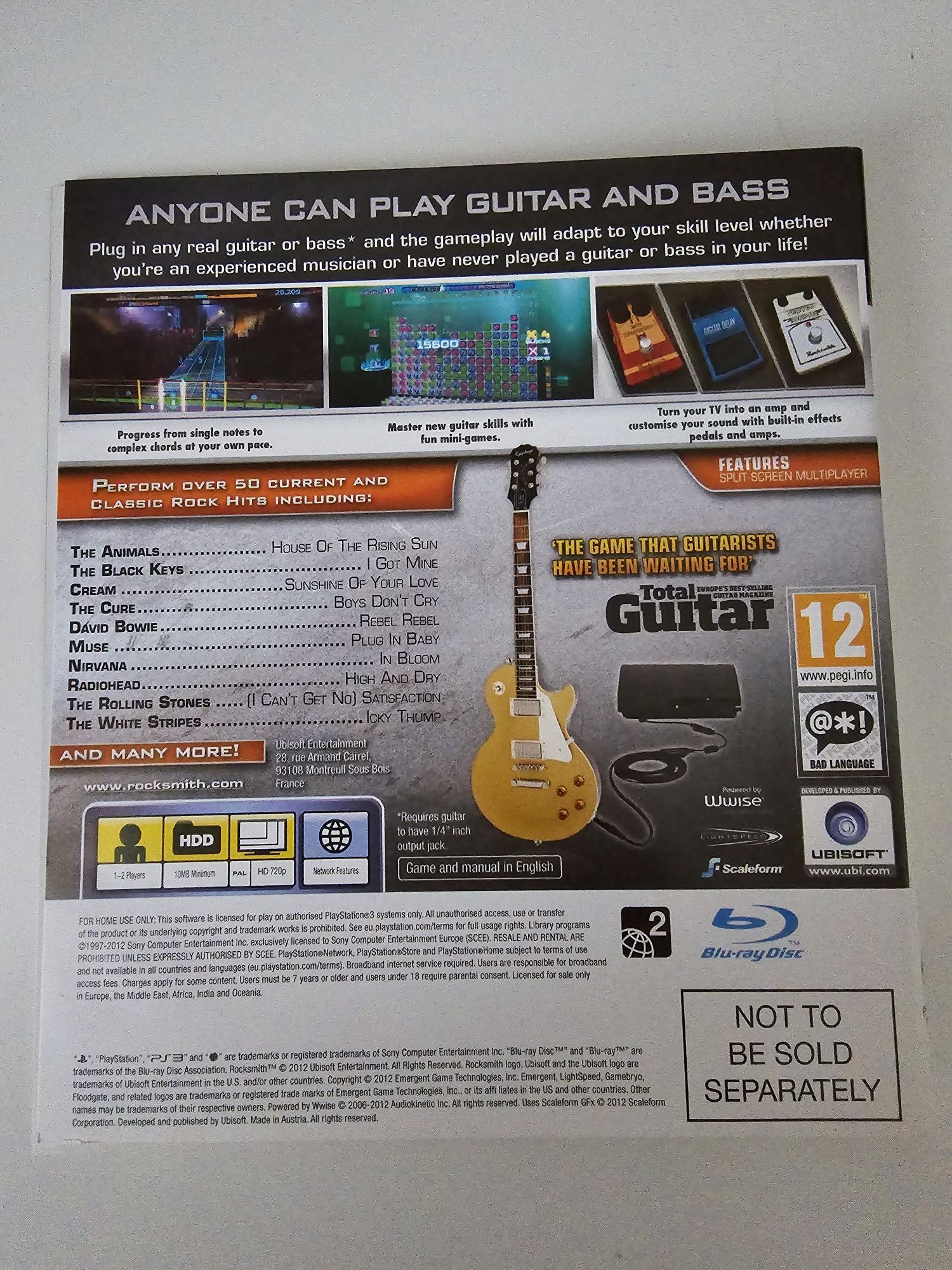 Rocksmith Autentic Guitar Games
