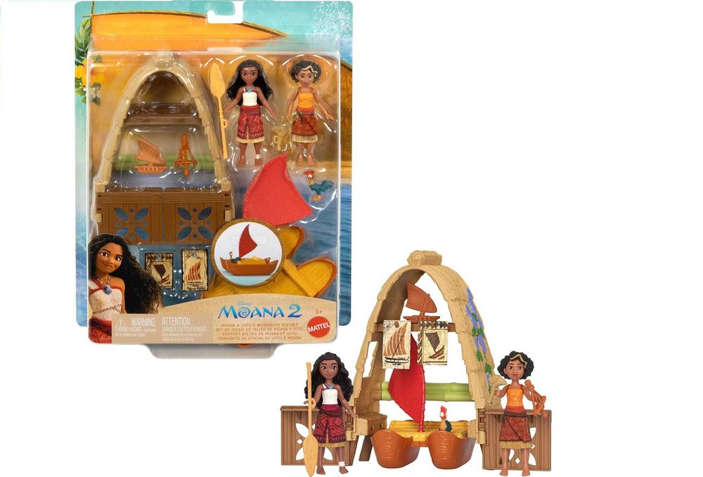 Набір Майстерня Моани та Лотто Моана 2 Moana 2 Moana Loto’s Workshop