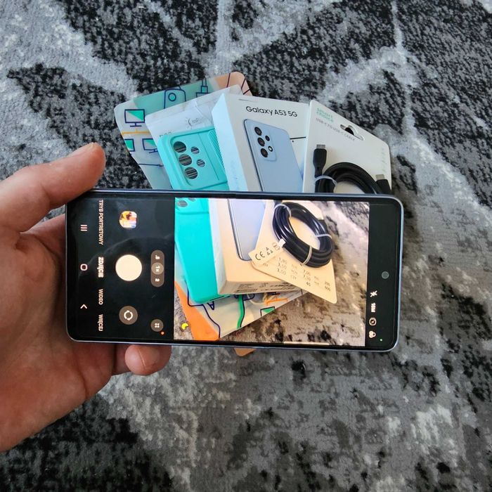 Telefon Samsung Galaxy a53 5G Dual SIM 128GB Niebieski jak nowy