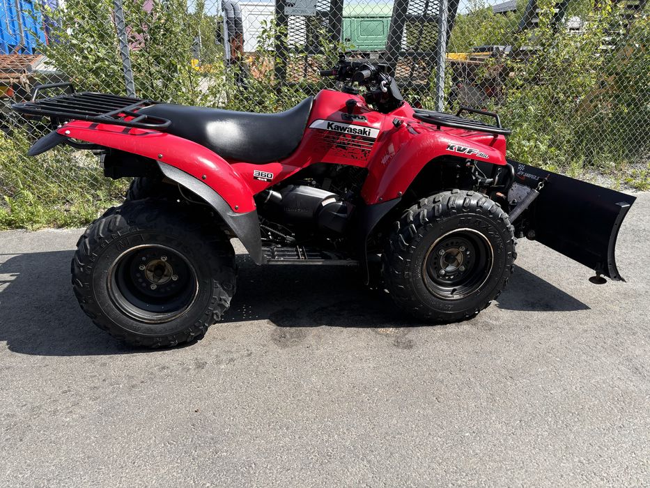 Kawasaki KVF 360 800km Zarejstrowany