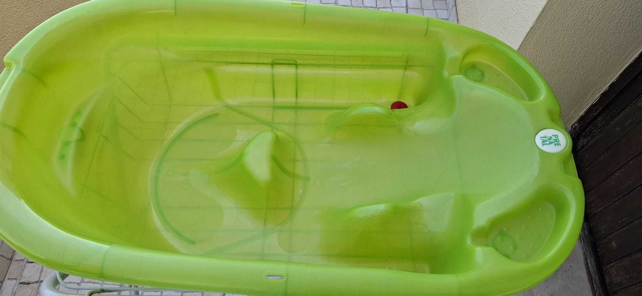 Banheira com pernas / suporte para bebes
