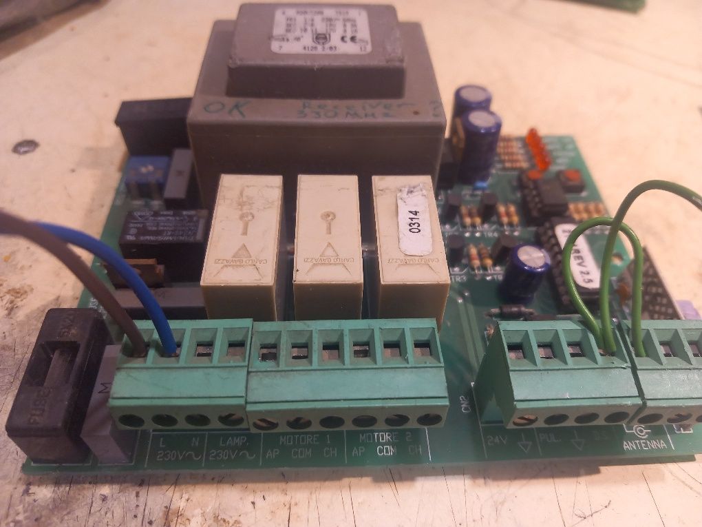 Placa automatismo portão de abrir
