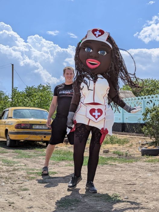 Лабубу.аниматоры Николаев, Ведмідь,Заяць,Шрек,Панда,Стич,Горилла