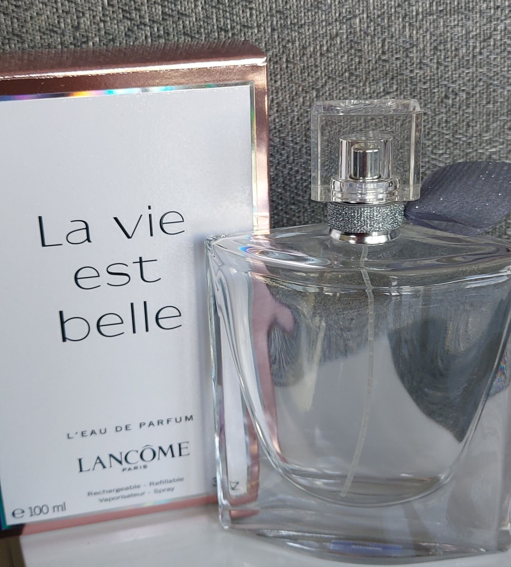 Flakon pusta butelka napełnianie 100 ml La vie est belle lancome refil