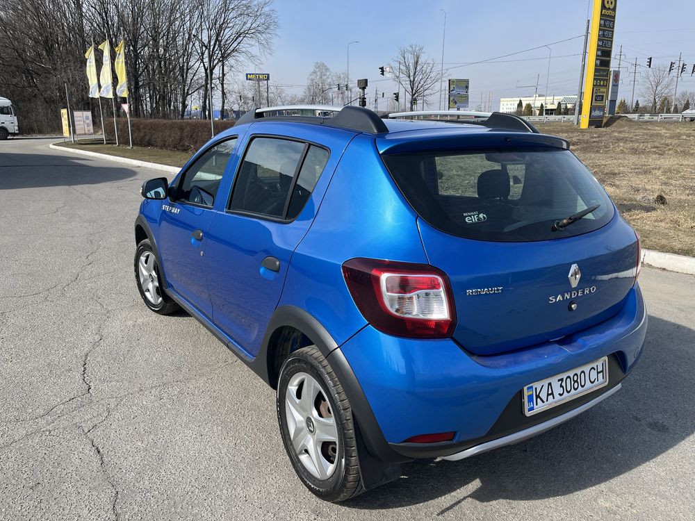 Renault sandero srepway 1.5 k9k дизель