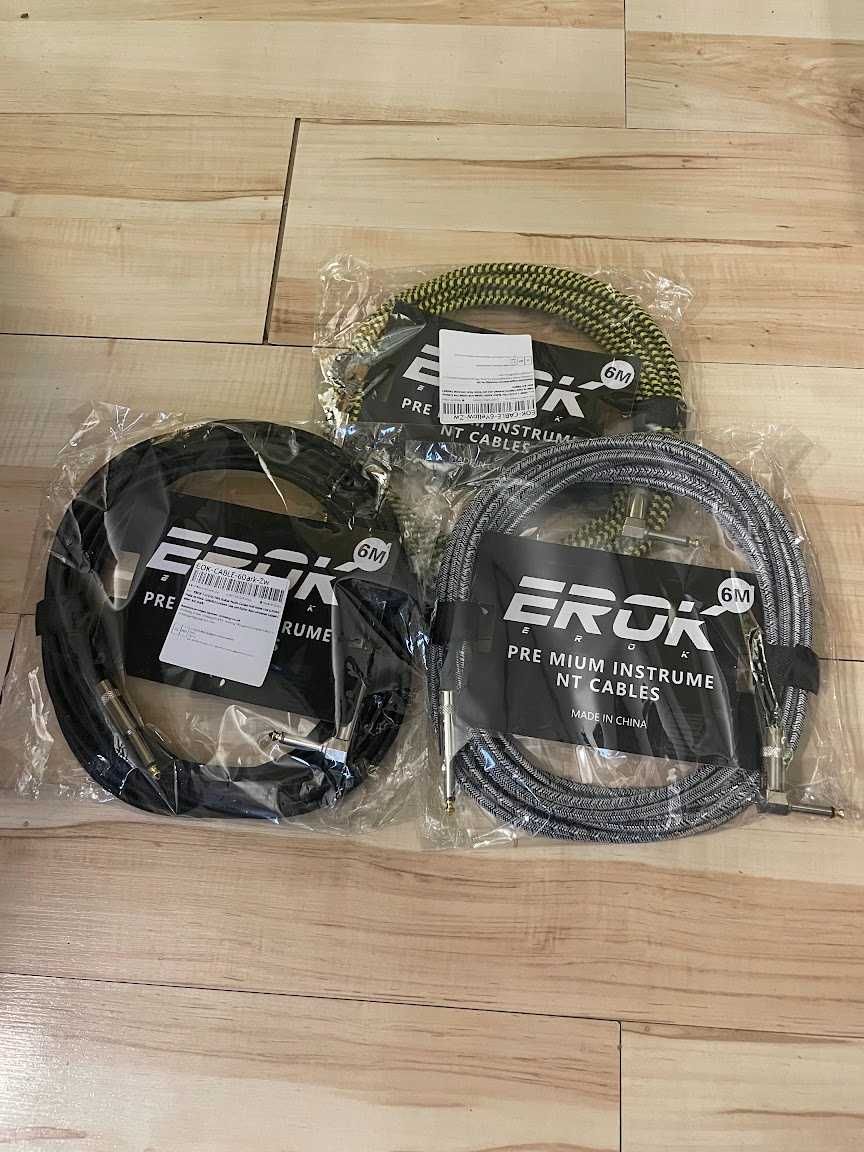 Кабель для микрофона XLR-XLR 10метров Гитарный кабель 6м