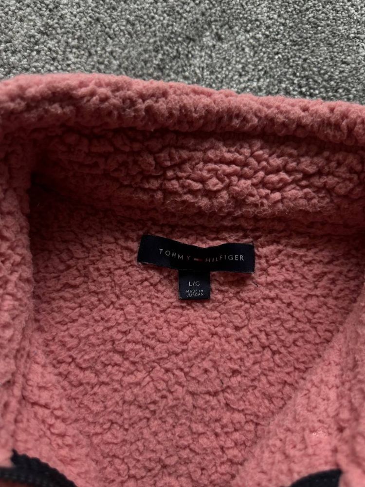Кофта флісова Tommy Hilfiger з логотипом/Оригінал/Нові колекції/