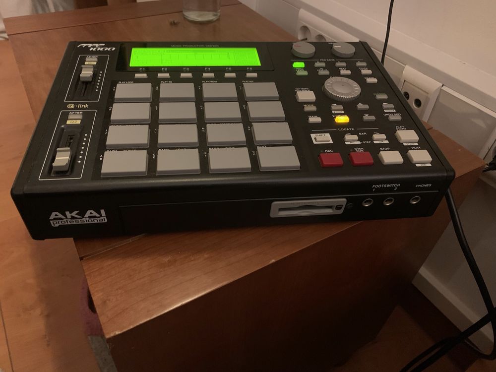 Akai mpc 1000 perfeitas condições sampler hip hop