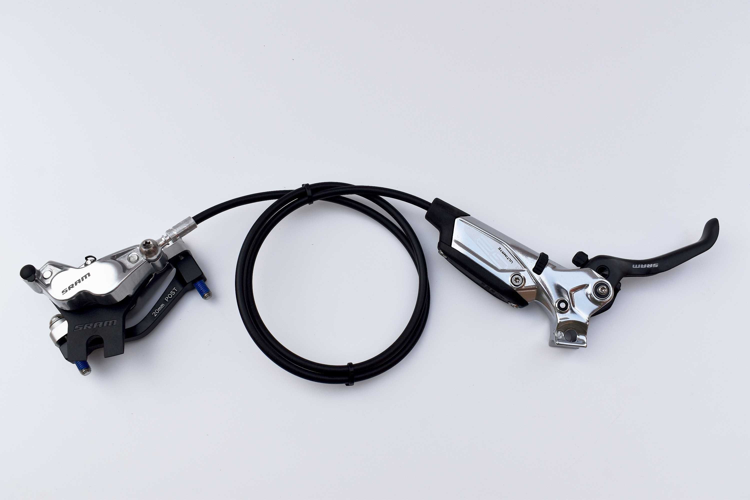 NOWY hamulec Sram G2 Ultimate srebrny hydrauliczny 4-tłoczkowy FV 23%