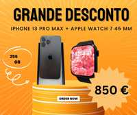 Grande desconto! IPhone 13 Pro Max + Apple Watch 7