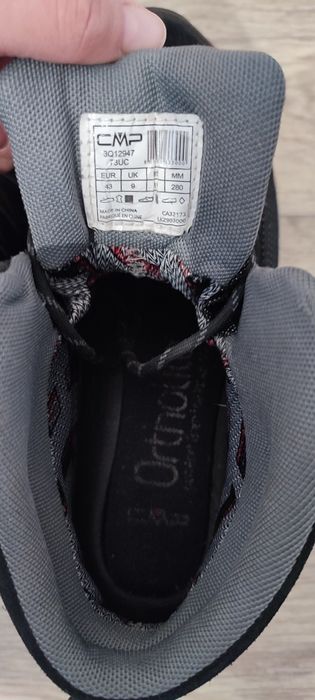Мужские ботинки, чоловічі ботинки (трекінгові) CMP , 43 розмір