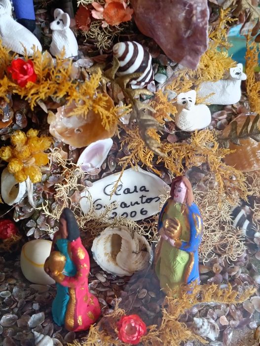 Presépio, Cascata S.João em redoma de vidro