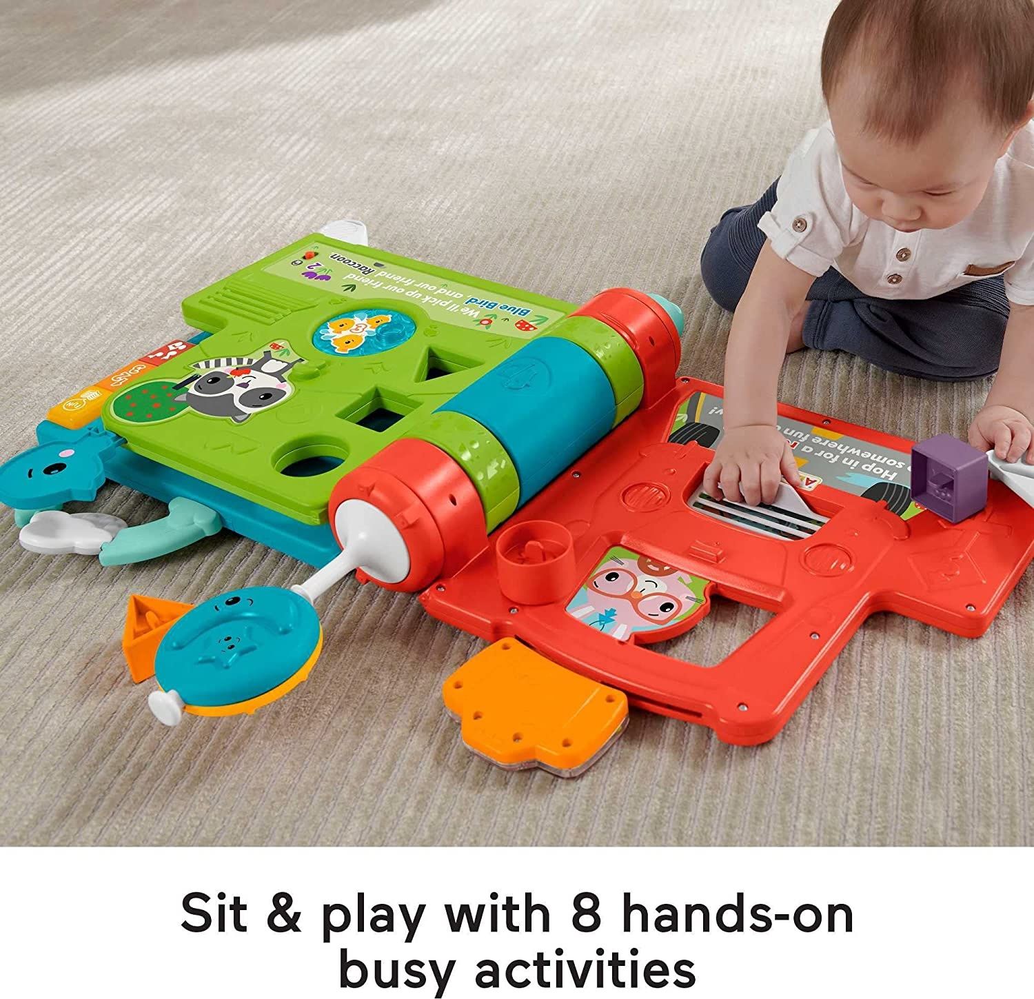 Giga książka fisher price edukacyjna grająca
