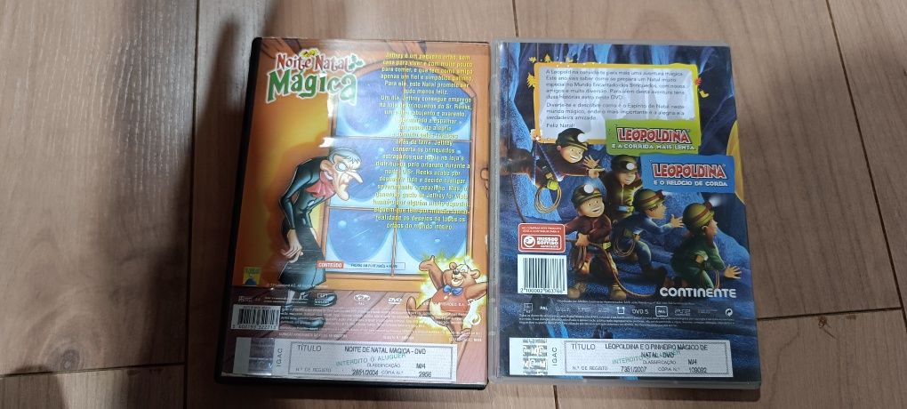 2 DvD /filmes de Natal: Leopoldina e a Noite de Natal