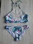 Купальник Victoria's Secret пуш-ап бандо halter с брошкой варианты