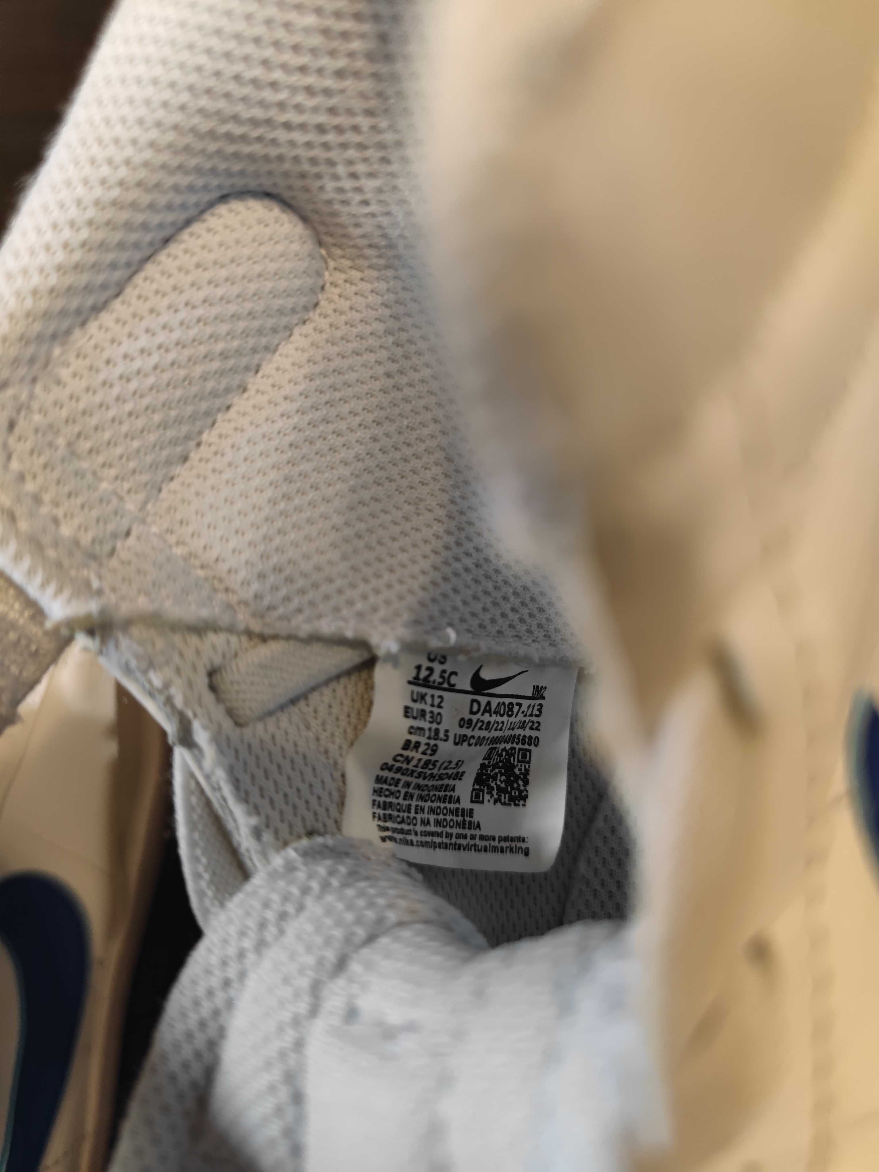 Детские кожаные кроссовки Nike Blazer Mid '77 '(30р.19,5см.)